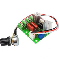전압조절기1PC 2000W AC 50-220V 25A 가변 모터 속도 컨트롤러 전압 조정기, 한개옵션0