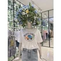 (듀엘/DEWL) 프린팅 반팔 티셔츠 L232PSM041(2096073)