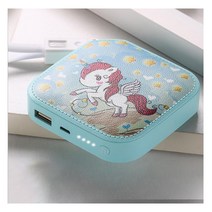 귀여운 캐릭터 미니 보조배터리 파워뱅크 10000mAh, 블루