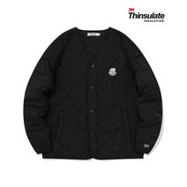 이벳필드 EBBETSFIELD 베츠 카라리스 3M 신슐레이트 퀼팅자켓 블랙