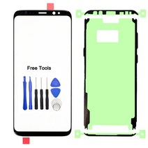 휴대폰액정수리 폰수리 LCD 삼성 갤럭시 S8 G950 G950F 원래 전화 전면 외부 유리 패널 플러스 G955 G955F 터치 스크린 교체, [03] s8 plus with tools