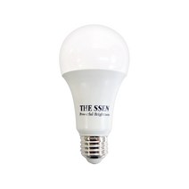 더쎈 LED 벌브 15W 현관등 베란다등 안정기 내장형 에너지소비효율1등급 KS인증 실내조명용 백열전구 대체 LED전구 갓등 벽조명 펜던트조명 레일등 거실조명 식탁등 인테리어조명, 전구색