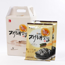 광천유가네 갓 구운 (유통기한 23년 10월10일 바로생산)재래 전장김 25g 10봉, 1box