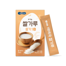 [베베쿡][6개월]유기농 쌀가루 중기 1개 (20g x 10포)