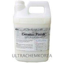 세라믹피니쉬 3.75L 타일 인조 대리석 바닥 광택제 콘크리트 자재 광택 왁스 울트라켐