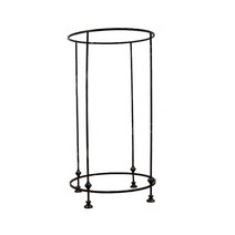 360도 블랙 원형 회전 롤앤롤 행거 매장용 진열대 업소용 튼튼한 디스플레이 의류매장 옷가게, 검은색