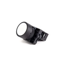 이중전환스위치 22mm XB2-EA 금속 푸시 버튼 스위치 시작/중지 검정/흰색 화살표 10A/415V 셀프 리셋/순간, 01 White