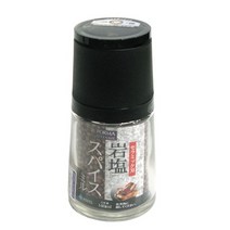 일본 아스벨 페퍼밀 그라인더 140ml-[블랙] 후추갈이 솔트밀 굵기조절 레버 소금갈이 깨갈이 후추통 분쇄기 윗지름4.5/밑지름6/높이13.5cm