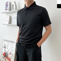 [VY] 남자 흰반팔 슬림핏 무지반팔 피케티 카라티