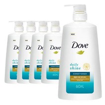 도브 데일리 샤인 컨디셔너 린스 660ml, 5개