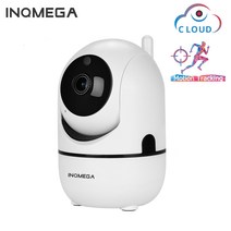 가정용 홈 무선 실시간 현관 강아지 방범용 캠 cctv INQMEGA 1080P 클라우드 IP 카메라 인간의 보안 감시 CCTV 네트워크 미니 와이파이 의 지능형 자동 추적, 720P 128GB 추가, 영국 플러그