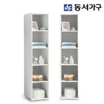 동서가구 솔트 베이직 400 틈새옷장 오픈 선반형 mcr061, 화이트