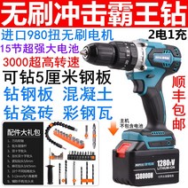 48v 36v 리튬 배터리 전기 핸드 드릴 충전식 손전등 회전 드릴-27902, 단일옵션, 옵션32