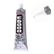 강력접착제 DIY E 6000 접착제 크리스탈 라인석 공예 바늘 에폭시 접착제 강력한 핫픽스 보석 도구 29.7ml