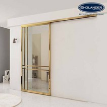 잉글랜더 리아 티타늄골드 슬라이딩 중문 시공 1350, 단품