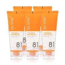 닥터비타 태양빛 피부진정 기미 잡티 주름개선 물광 한번에 케어 비타민C 캡슐 수딩젤, 5개, 100ml