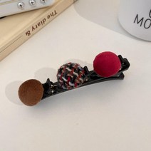 볼륨감 편발 잔머리 헤어핀 앞 머리핀 옆머리 미니 실핀 자동 단발 반묶음 똑딱핀