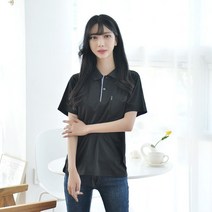지앤제이 쿨론 페브릭 이중 카라티(반팔) 티셔츠