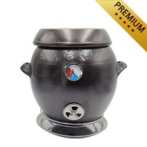 고급형 항아리 바베큐 그릴 훈제 삼겹살 구이 훈연기 훈제기 야외 펜션 식당 대형 30L