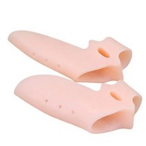 엄지 발가락 실리콘 교정기 보호대 2Pcs 증상 완화 Bunion Orthotics Hallux Valgus Straightener 구분 기호 풋 케어 도구, As Pic, 1개