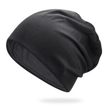 여성 남성 세련된 비니 모자 얇은 힙합 소프트 스트레치 Slouchy Skull Cap