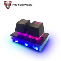 게임용 키보드 게이밍 미니 키패드 motospeed k2 인체 공학 osu 2 키 매크로 프로그래밍 기계식 핫 스왑 유형-c rgb 백라이트 게임, RGB 키보드