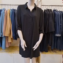 프로그램 NC 해운대점 79 파격할인 주름 벨트 롱 블라우스 P203B026-4