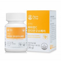 팜엔탑 비타민c 인디안구스베리 온가족 비타민C110mg