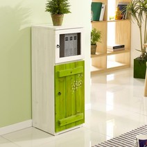 쁘띠3단 망수납장, 그린