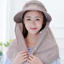 선빛 수이 썬캡 커버 여성 산책 조깅 등산 스포츠 햇빛 가리개 농사