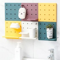 SEUM 멀티 벽면 타공판 주방 흡음 타공 보드 책상 인테리어 흡음판 사무실 타공판 보드, 퍼플