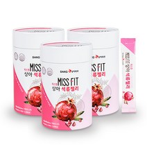 상아제약 미스핏 석류추출물 피에스트로 젤리 콜라겐 스틱 갱년기여성 엘라그산 식물성에스트로겐 식이섬유 폴리패놀 비타민b 프락토올리고당 터키산, 600g, 3개