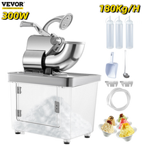 휴대용제빙기 사각 얼음 소형 캠핑용 사무실 가정용 업소용 제빙기 vevor electric snow cone machine ice shaver crusher granizing, 하얀