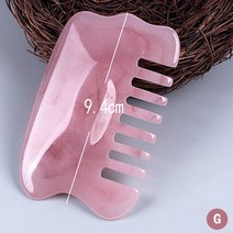 두피괄사 구아슈 스크레이퍼 천연 석재 구아샤 마사지 빗 헤드 바디 경락 긁기 반사 요법 혈액 순환 옥 치료 도구 뷰티 헬스 케어 관리, [02] as picture