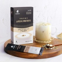 [카페자메르] 소이 오곡 라떼 파우더 스틱 5개입, 소이오곡라떼파우더스틱5개입