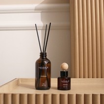 네이처비 디퓨저 실내 방향제 사무실 자동차 200ml+50ml, 선택1_레이니가든 200ml_선택2_화이트부케 50ml