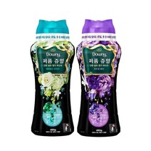 다우니 퍼퓸 쥬얼 루비 피오니+자수정 베리 향기지속제, 에메랄드브리즈480g 1개+자수정베리480g 1개, 480g, 2개