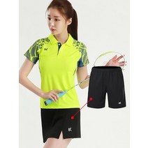 탁구유니폼 배드민턴티셔츠 볼링복 테니스 세트 커플 스포츠 의류