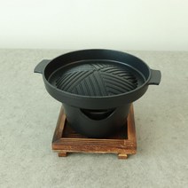오메가키친 가정용 미니화로 개인화로 바베큐그릴 화로구이 낭만 홈핑, 1개, 석쇠판+화로세트/15-2)알미늄원형 대