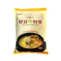 (무)(면세)마산 몽고 백된장 4kgX2개, 4kg