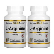 [1+1] CGN 캘리포니아골드뉴트리션 아르기닌 500mg 60정 아르지닌 L 엘아르기닌 아미노산 Larginine 고약사 약들약
