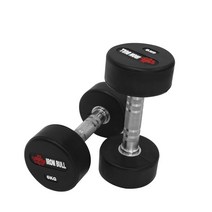 아이언불 덤벨 2~50kg 헬스장 고무아령 (1개), 5kg 1개