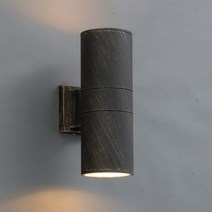 옥외 2등 벽등 A형 엔틱 방수등 외부 경관조명, 백열IL60W 전구색(노란빛)