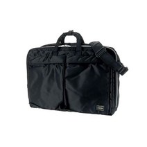 (포터) PORTER 3way 서류 가방 숄더백 비즈니스 배낭 [탱커] 1 블랙