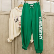 켐트리 9부 오버핏 밴딩 소세지 가을 조거팬츠 트레이닝