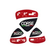 오캄라곰 오토바이데칼 bmw 혼다 할리 스티커오토바이 스티커 및 데칼 for DUCATI CORSE 헬멧 용 미니 반사, 03 C 3 pieces