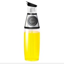 새로 노 드립 스파우트 오일 식초 Leakproof 유리 디스펜서 병 주방 도구 500ml /250ml, gray500ml, 하나