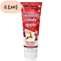 SG솔루션 BBW 배쓰앤바디웍스 윈터 캔디 애플 바디크림, 1개