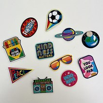 래비 DIY 열접착 와펜 패치 세트, 1개, 12.판타스틱A 11종