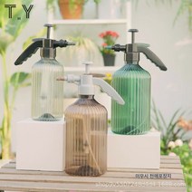 공기압 안개 물기둥 조절 물주전자 로마기둥 물주전자 2L 가정용 원예식물 물주전자, 벚꽃가루[트럼펫500ML]